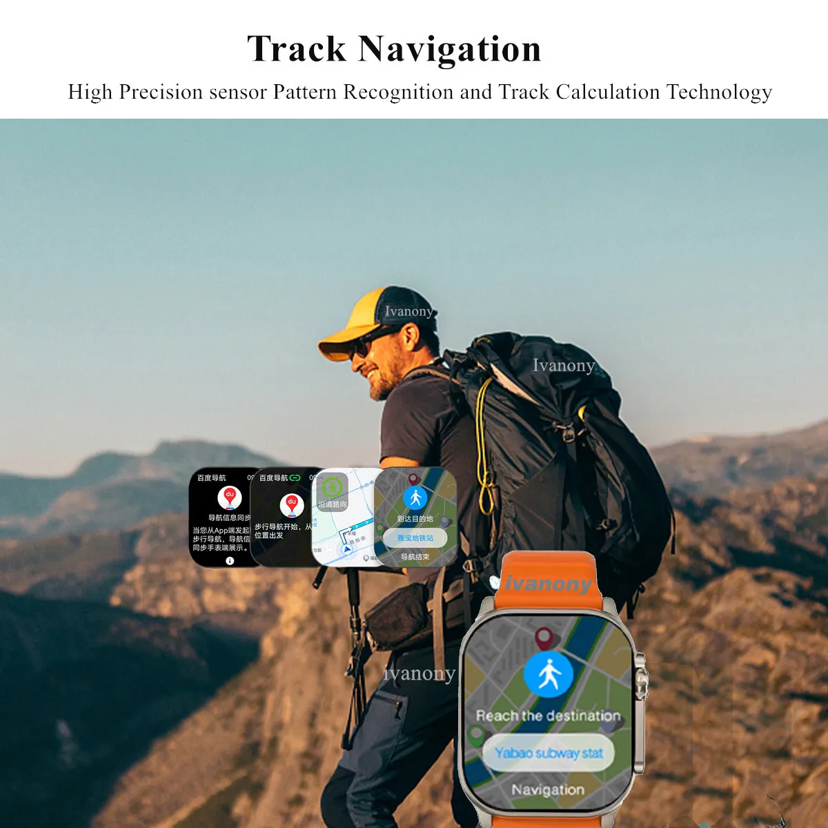 Original HK11 ULTRA3 Smart Watch Support TWS Earphone Connect Network Share Connection AI Robots Receive Call AMOLED Smartwatch - Image 15