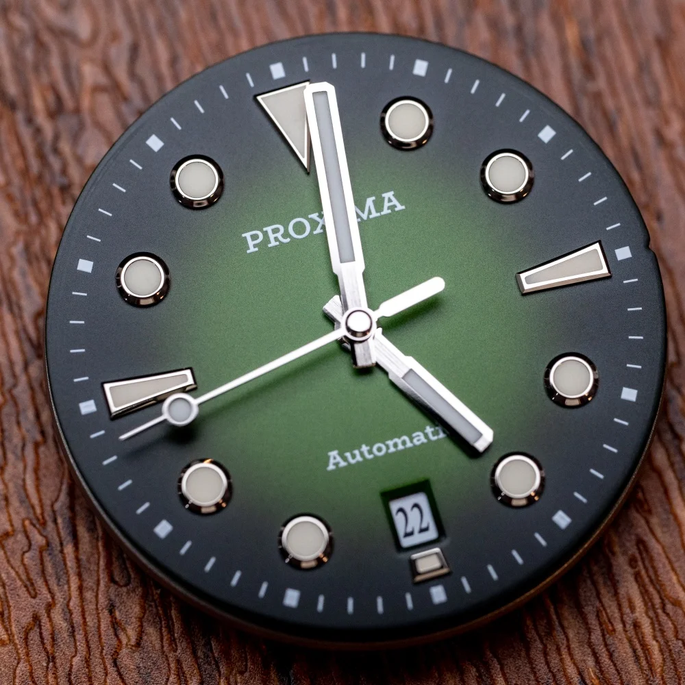 Proxima PX1697-1AB Men's Luxury Watch Business Waterproof Stainless Steel Automatic Enamel Black Male Clock Reloj Hombre - Image 8