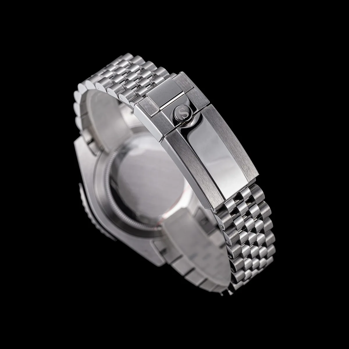 Sugess GMT Diving Watch of Men Automatic Mechanical Waterproof Wristwatches Peacock SL3032 Movement Ceramic Bezel Jubille Band - Image 5