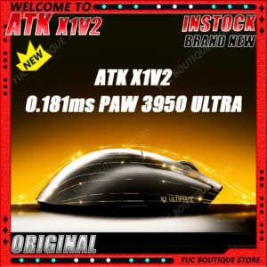 ATK Blazing Sky X1AIR X1v2 8K Mouse Wireless Low Latency FPS 3Mode Game Mouse Lightweight E-sports Custom Gaming Accessories