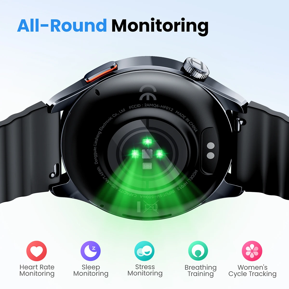 HAYLOU Watch 4S GPS Smartwatch 1.43” HD AMOLED Display 5 Satellite GPS Positioning 120+ Workout Modes Sport Fitness Smart Watch - Image 4