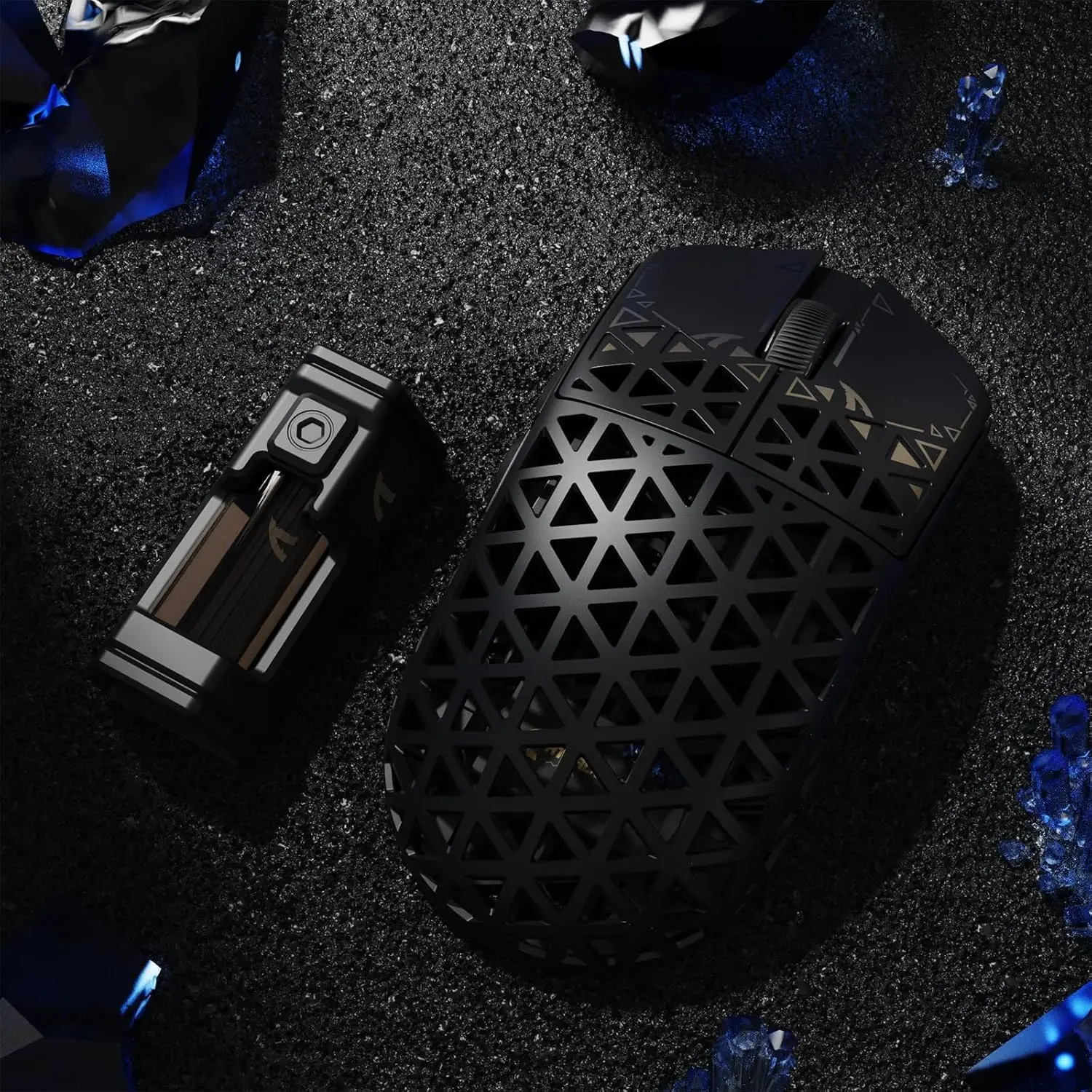 ATTACK SHARK R5 Ultra 39g Carbon Fiber 8000Hz Wireless Gaming Mouse, 42000DPI, PAW3950MAX Sensor, Nordic 52840 Chip, Tri-Mode - Image 14