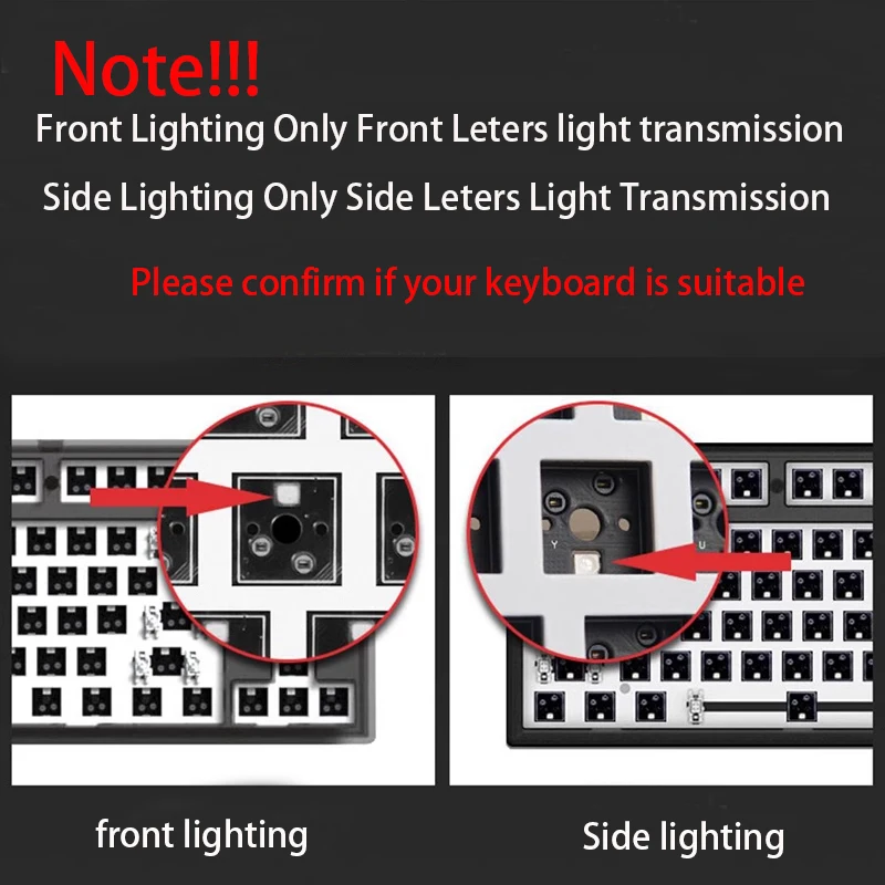 OEM Profile Gradient Keycaps ISO Enter Side Printed PBT Double Shot Keycap For Cherry MX Switch Mechanical Keyboard Key Caps DIY - Image 14