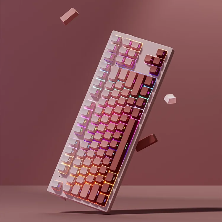 OEM Profile Gradient Keycaps ISO Enter Side Printed PBT Double Shot Keycap For Cherry MX Switch Mechanical Keyboard Key Caps DIY - Image 3